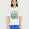 Monki T-Shirt Print - Multi Coloured -Monki Verkoop 6a31edb31a9d4f04a11657cf50733896