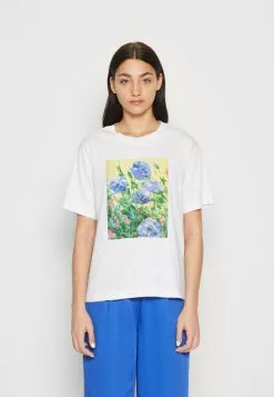 Monki T-Shirt Print - Multi Coloured