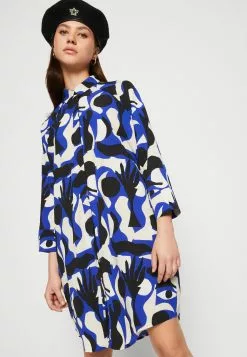Monki Blousejurk - Blue/Black -Monki Verkoop 6e36716dce354c6a812ccd851b652e82