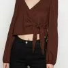 Monki Blouse - Brown