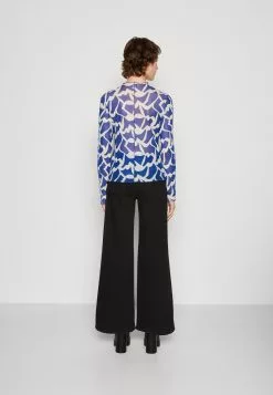 Monki Longsleeve - Blue/White -Monki Verkoop 7298959b89834cc49fc614d82b686972