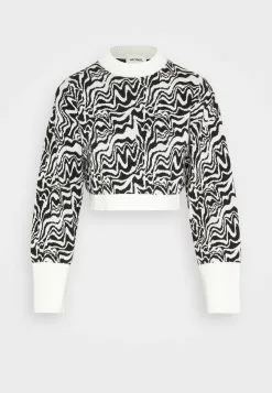 Monki Trui - White/Black -Monki Verkoop 72b6f5625672447ca53fa17e3131ad69