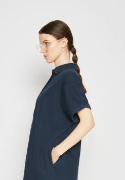 Monki Blousejurk - Blue Medium Dusty -Monki Verkoop 7481a8db98b94684bea5fcc0f162ec23