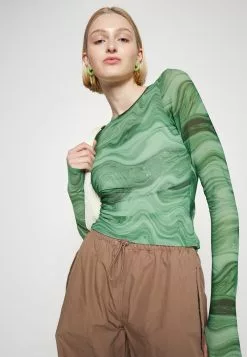 Monki Longsleeve - Light Green -Monki Verkoop 753b556585e6451b9c246111c108b7f2