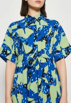 Monki Blousejurk - Blue Bright -Monki Verkoop 7deeb7aec99b4d03928d4c8180004661