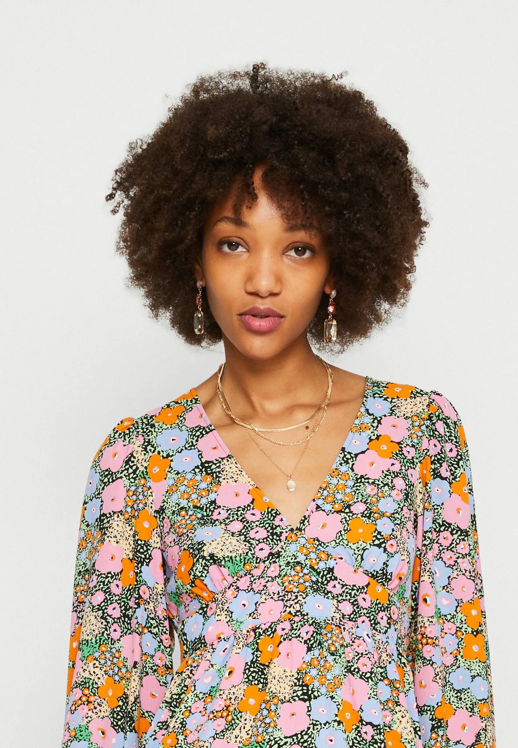 Monki Jurk - Orange 6 Monki Jurk - Orange - Afbeelding 4