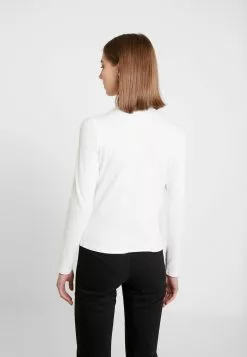 Monki Vanja Top Urgent - Longsleeve - White Light Solid White -Monki Verkoop 841b5c3575f540b4a077565b535cb264