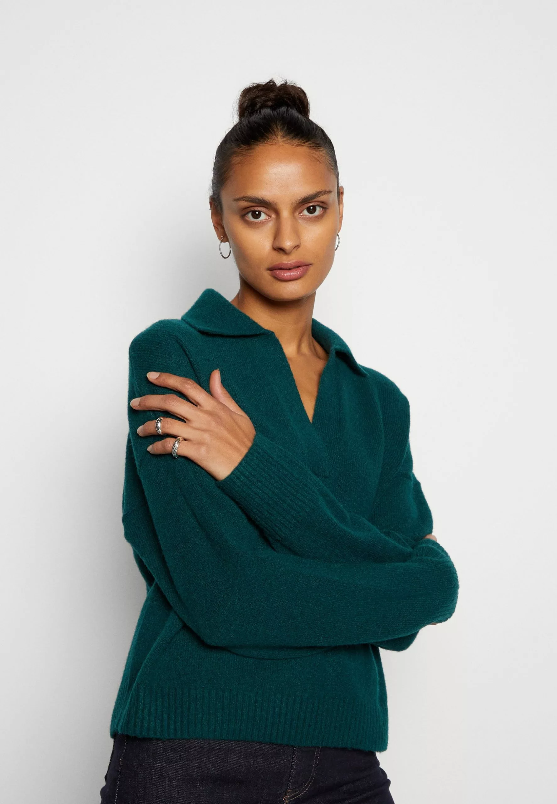 Monki Trui - Dark Green 6 Monki Trui - Dark Green - Afbeelding 4