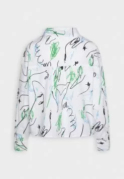 Monki Overhemdblouse - White Light -Monki Verkoop 8beb3ed6461e4186a2c6c42998ce3b67
