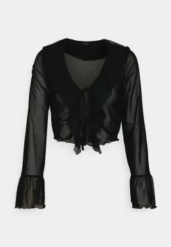 Monki Blouse - Black Dark Solid -Monki Verkoop 8e51760fc5ce4e59810f6c0321d60c5e