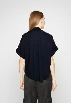 Monki Luca- Overhemdblouse - Dark Navy/Blue Solid -Monki Verkoop 910fc6233b564107ae84b3381406c37b