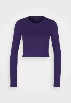 Monki Longsleeve - Purple -Monki Verkoop 9221b2760fce4d048e194fe740f989af