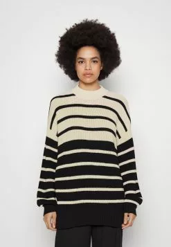 Monki Trui - Black/Beige