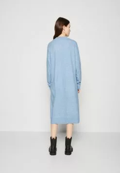 Monki Gebreide Jurk - Blue Light 10 Monki Gebreide Jurk - Blue Light -Monki Verkoop 950546846496422680010466f0953e12