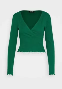 Monki Longsleeve - Solid Green -Monki Verkoop 9540cbbb93434412aeff956b51e8daa0