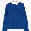 Monki Blouse - Blue -Monki Verkoop 973f5b39acf24334a70af91490abeaa4