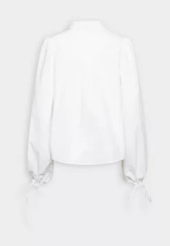 Monki Overhemdblouse - White -Monki Verkoop 99ecf3d5723b4842933c3bd8f69905aa