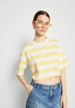 Monki T-Shirt Print - Yellow Light -Monki Verkoop 9a1261df1a8645fbb4c8dddaca284d88