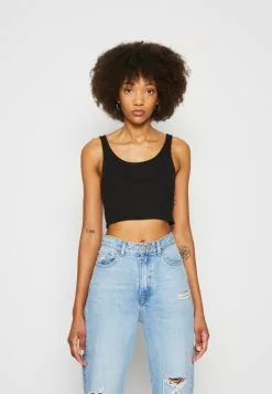 Monki 2 Pack - Top - Black Dark/Red -Monki Verkoop 9a13d1a2920d49369b02e3fbc8fa9f44