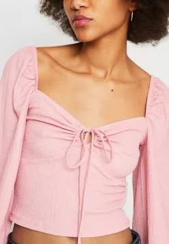 Monki Longsleeve - Light Pink -Monki Verkoop 9e001c0722a04b3693f7af421846000c