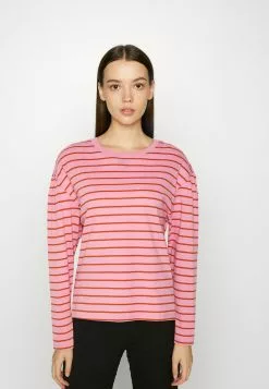 Monki Longsleeve -Pink/Red