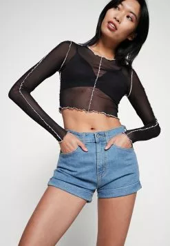 Monki Longsleeve - Black Dark Contrast Col Stitch 11 Monki Longsleeve - Black Dark Contrast Col Stitch -Monki Verkoop a7b126df0d7b4c4785985fef767f27d2