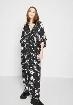 Monki Maxi-Jurk - Black/White -Monki Verkoop aa4f948923804b2d8bf122b9c7410b0e
