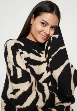 Monki Trui - Black Dark/Beige -Monki Verkoop aa7d8e225ab64ceba0003b5ea5448a1d