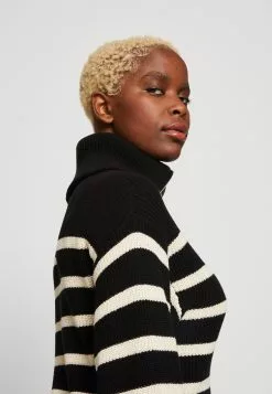 Monki Trui - Black And Beige -Monki Verkoop ada2d079edba404fa2d24e5894ca4bde