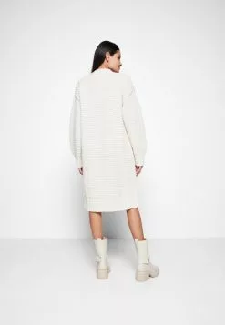 Monki Gebreide Jurk - Of White -Monki Verkoop b07649524da74bc4bd0b25c93e6dd1a0