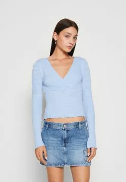 Monki Longsleeve - Blue Light