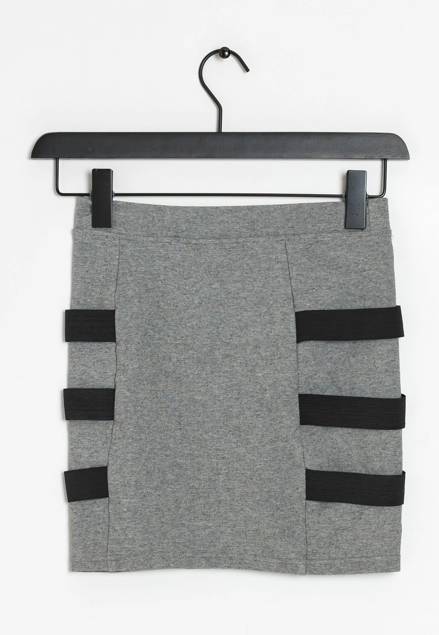 Monki Minirok - Mottled Grey 4 Monki Minirok - Mottled Grey - Afbeelding 2