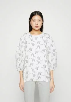 Monki Blouse - Off-White