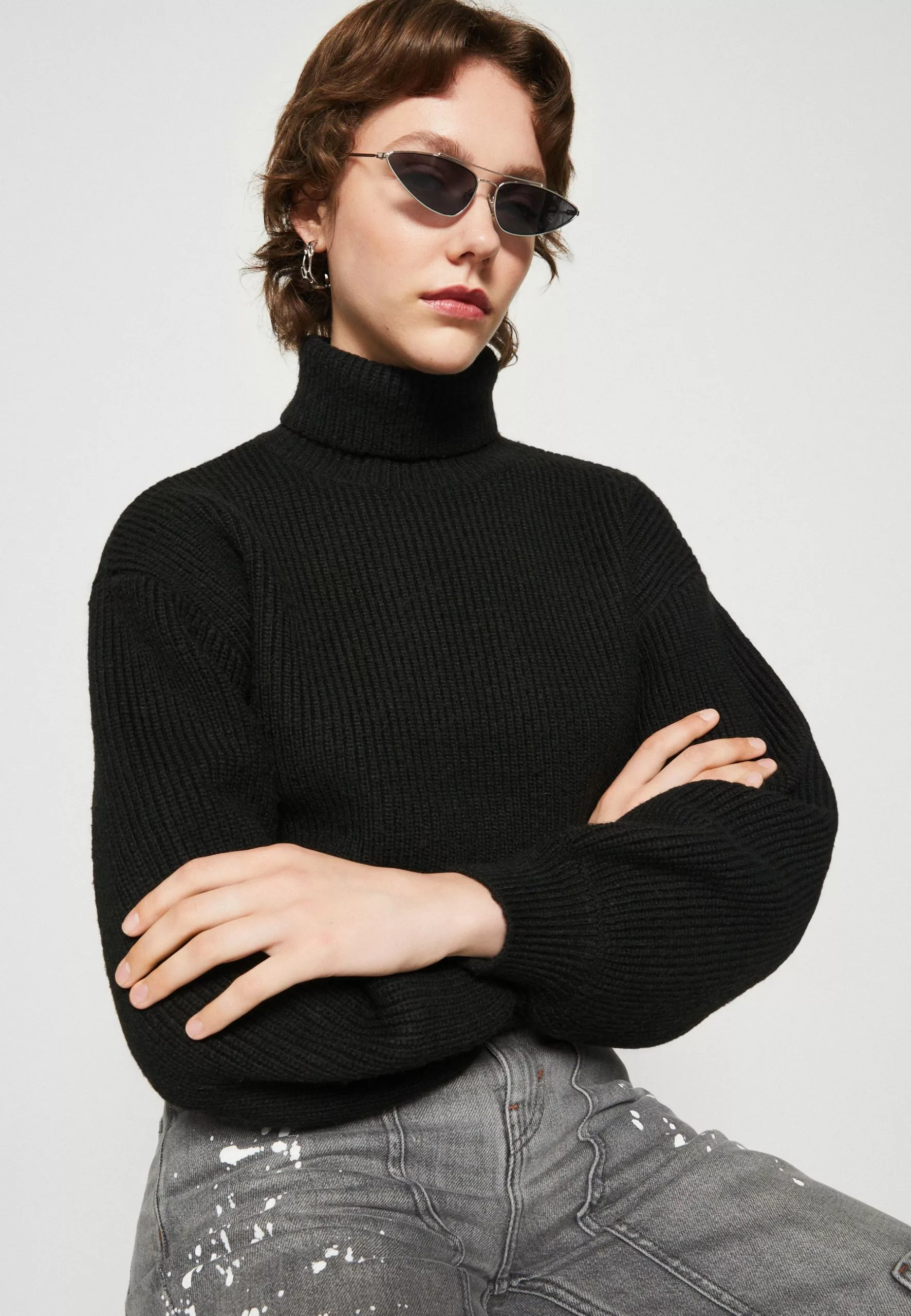 Monki Trui - Black Dark 6 Monki Trui - Black Dark - Afbeelding 4