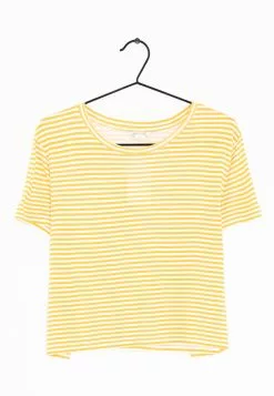 Monki T-Shirt Print - Yellow
