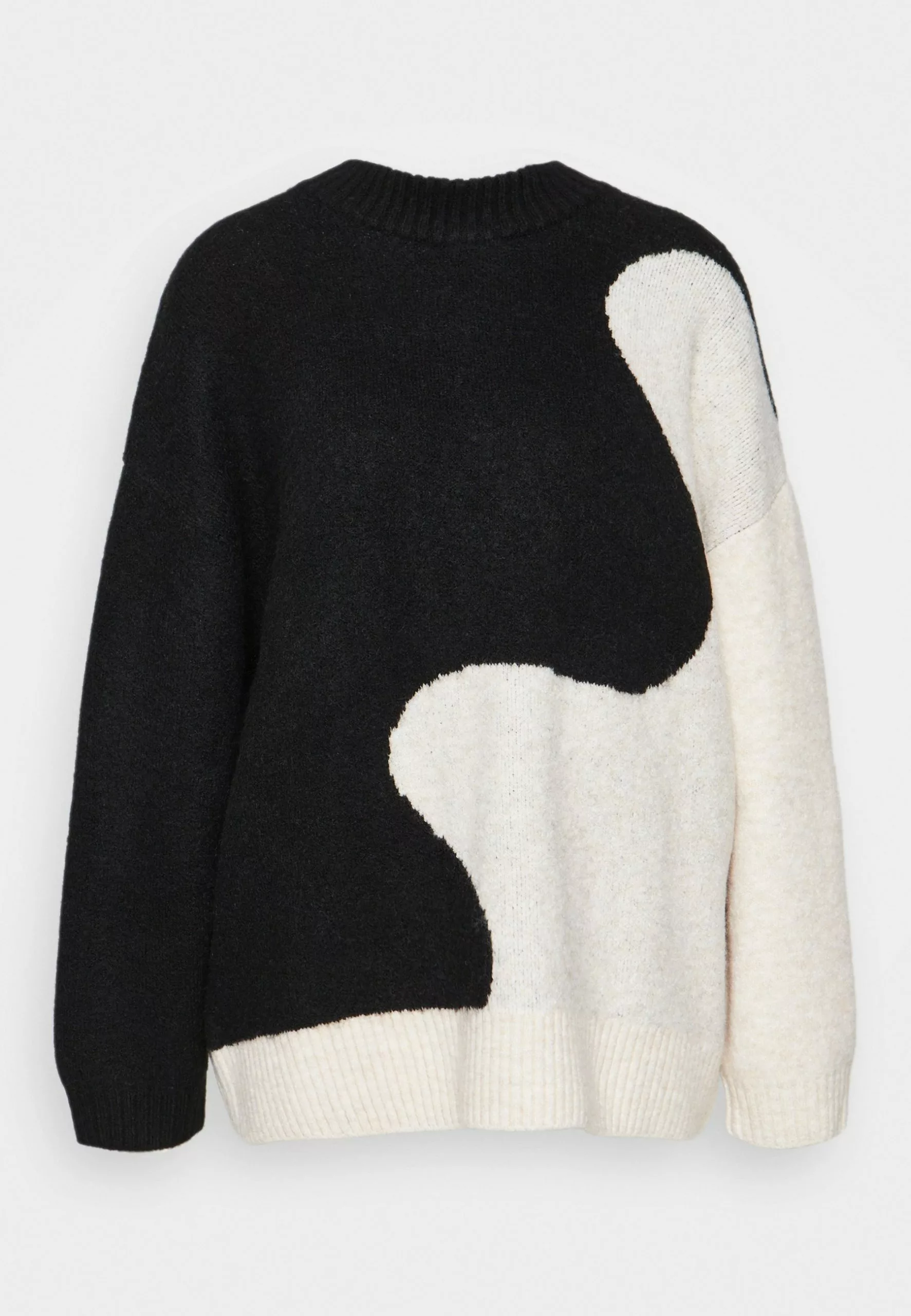 Monki Trui - Beige Melange 7 Monki Trui - Beige Melange - Afbeelding 5