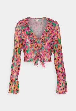 Monki Blouse - Pink Bright 30Rf/Devotion -Monki Verkoop bc48455af65c451b891e71aea544664c