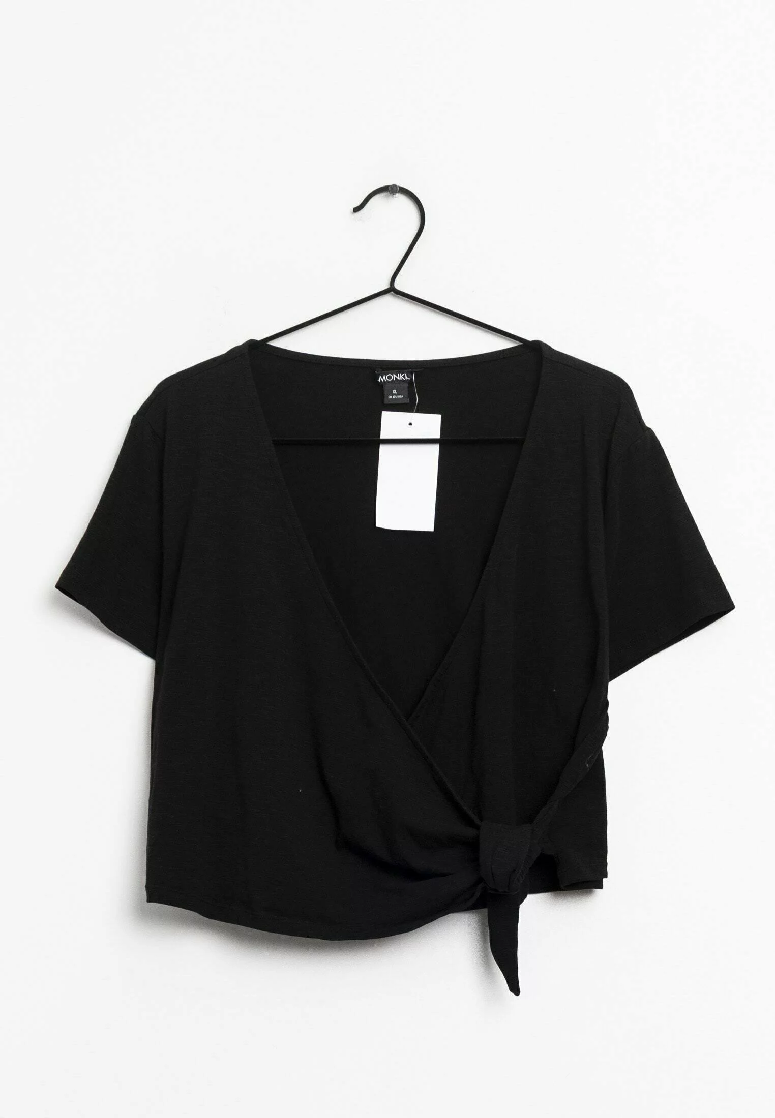 Monki T-Shirt Basic - Black 3 Monki T-Shirt Basic - Black