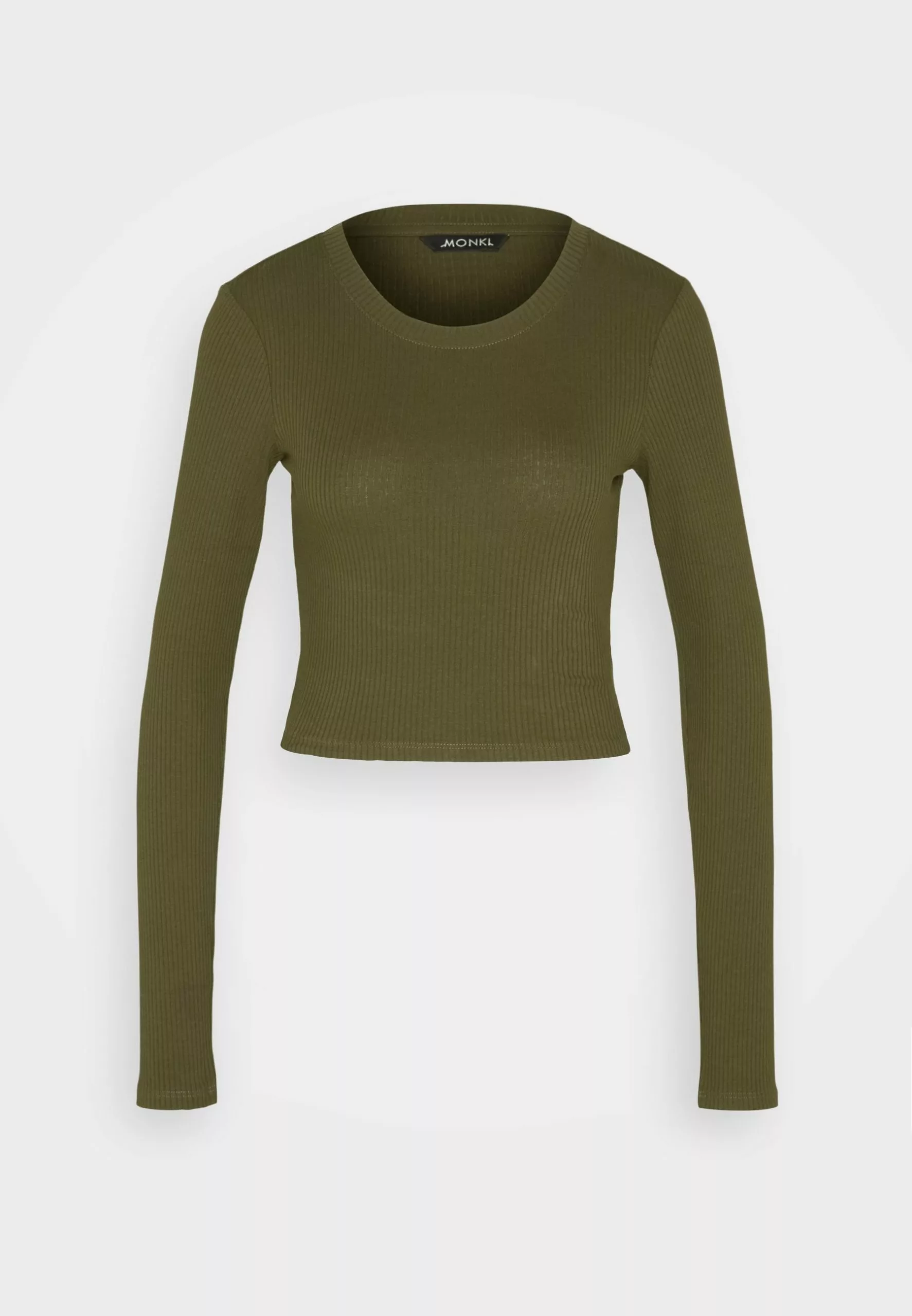 Monki Longsleeve - Khaki 7 Monki Longsleeve - Khaki - Afbeelding 5
