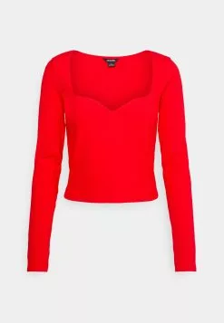 Monki Longsleeve - Red Bright -Monki Verkoop c282e5c2796746e78280212a0dd38928