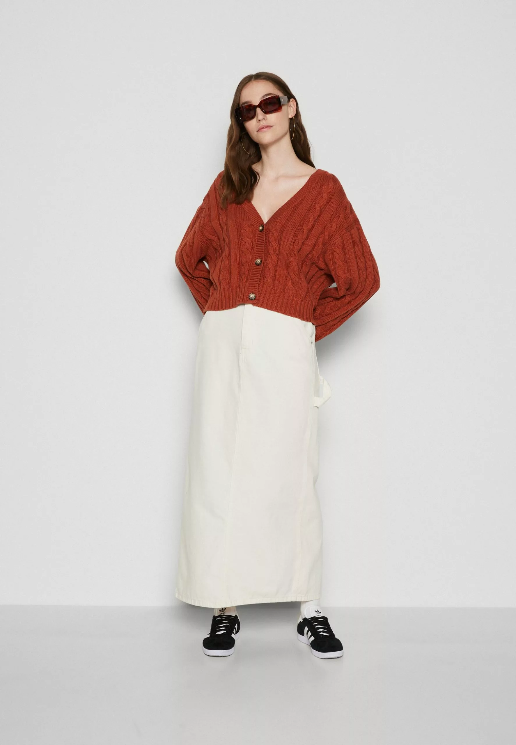 Monki Vest - Orange Dark 4 Monki Vest - Orange Dark - Afbeelding 2