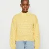 Monki Trui - Solid Yellow -Monki Verkoop c4514a759f7d49bda5b68832493d9bce