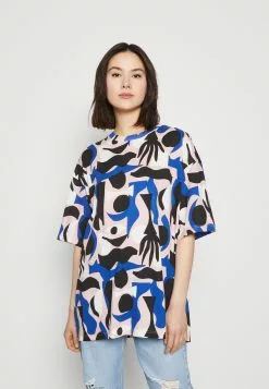 Monki T-Shirt Basic - Multi-Coloured