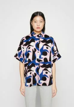 Monki Luca- Overhemdblouse - Pink Light