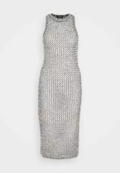 Monki Etui-Jurk - Black Dark Twisted Yarn -Monki Verkoop cc3c01e9a3d64f9ebd87788bdd112261