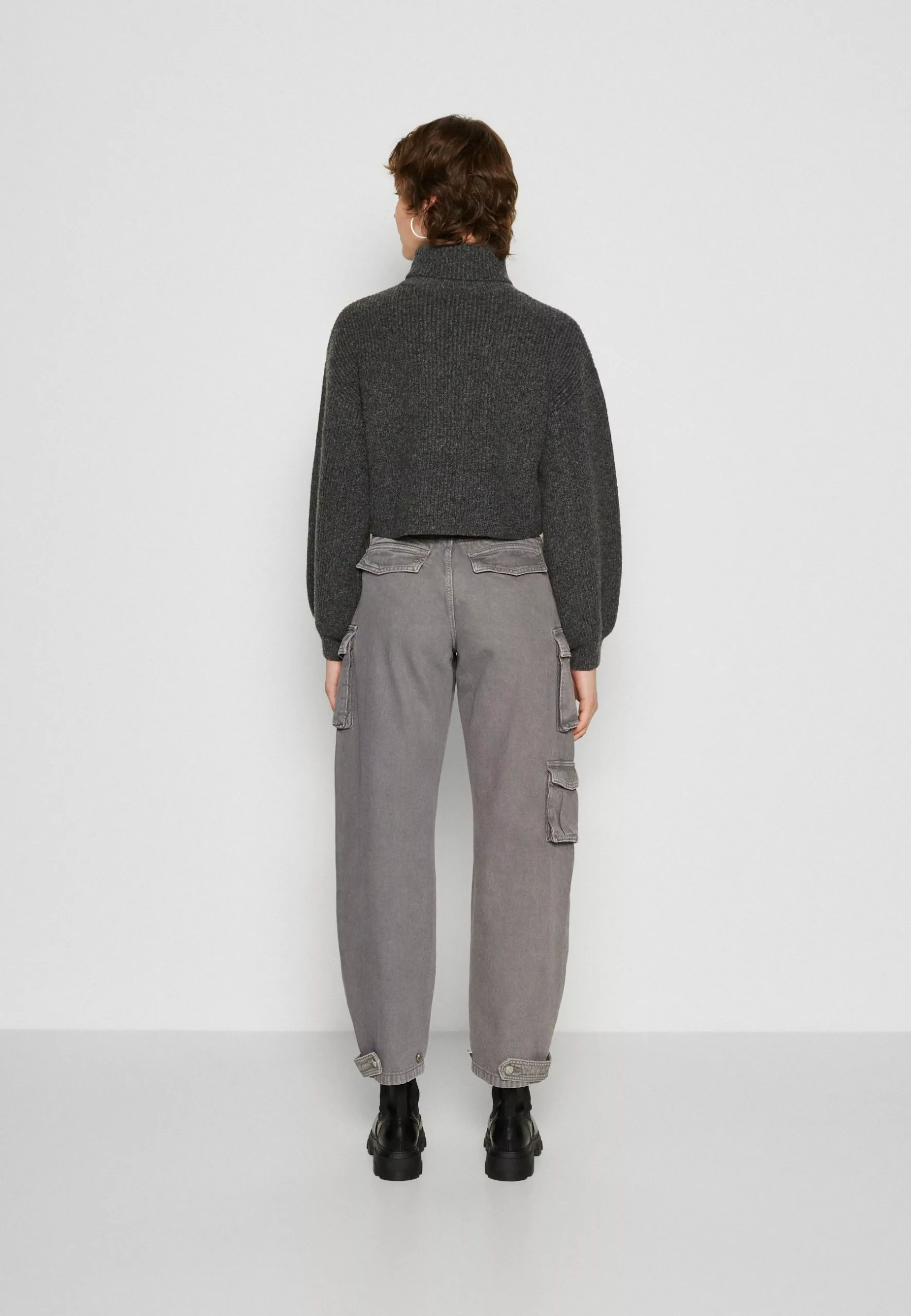 Monki Trui - Grey Melange 5 Monki Trui - Grey Melange - Afbeelding 3