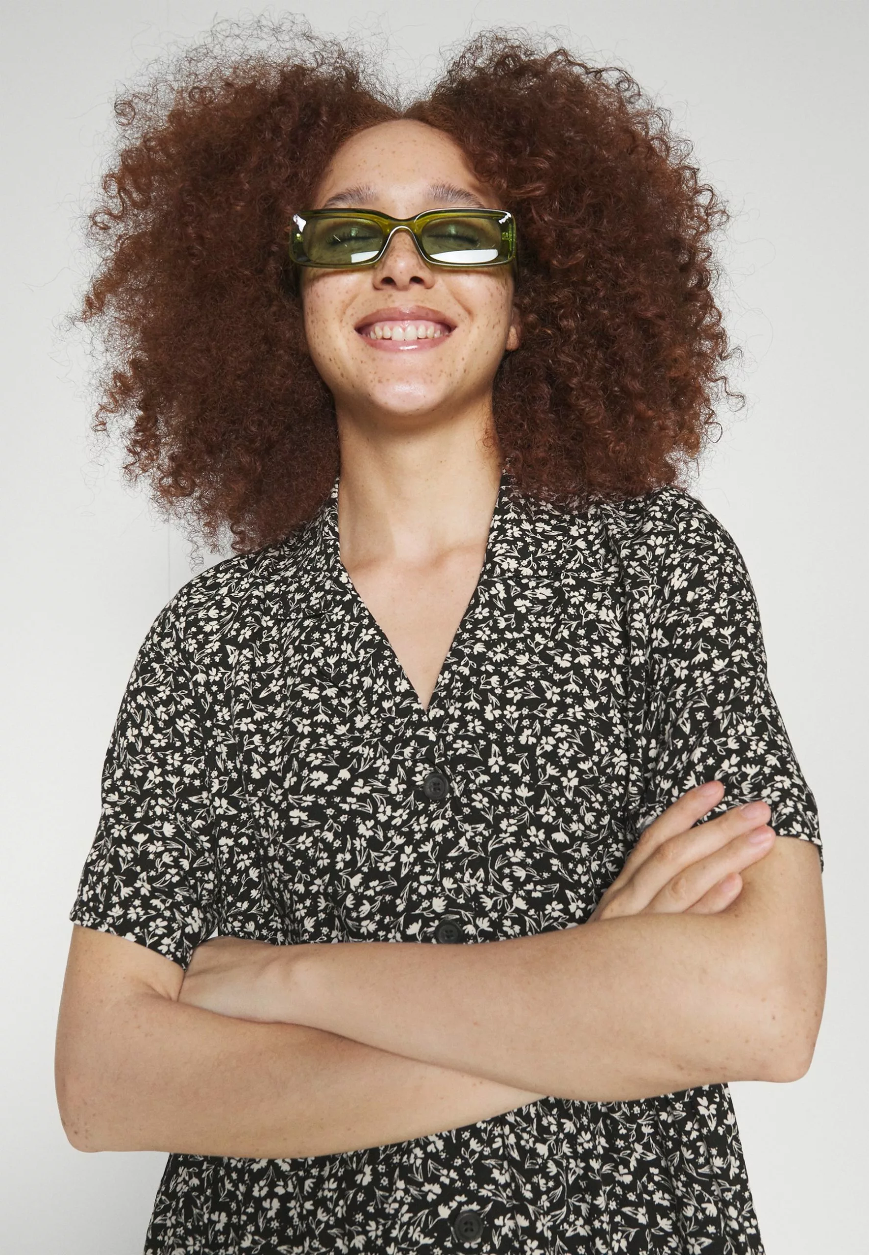 Monki Blousejurk - Meadow Black 6 Monki Blousejurk - Meadow Black - Afbeelding 4