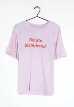 Monki T-Shirt Print - Pink