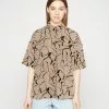 Monki Overhemdblouse - Beige Medium Dusty -Monki Verkoop d00997ae595d487f8f15ca50618ca306
