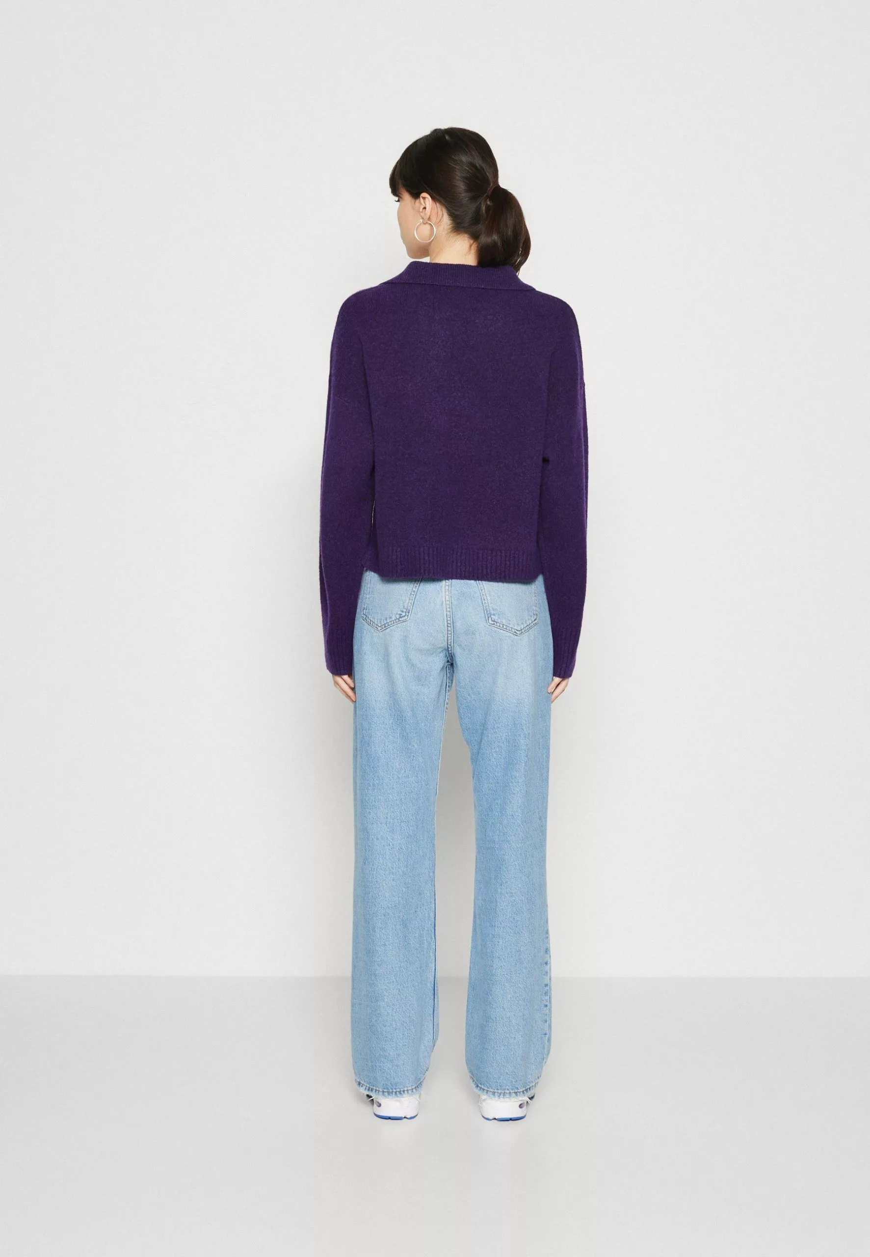 Monki Trui - Purple 5 Monki Trui - Purple - Afbeelding 3